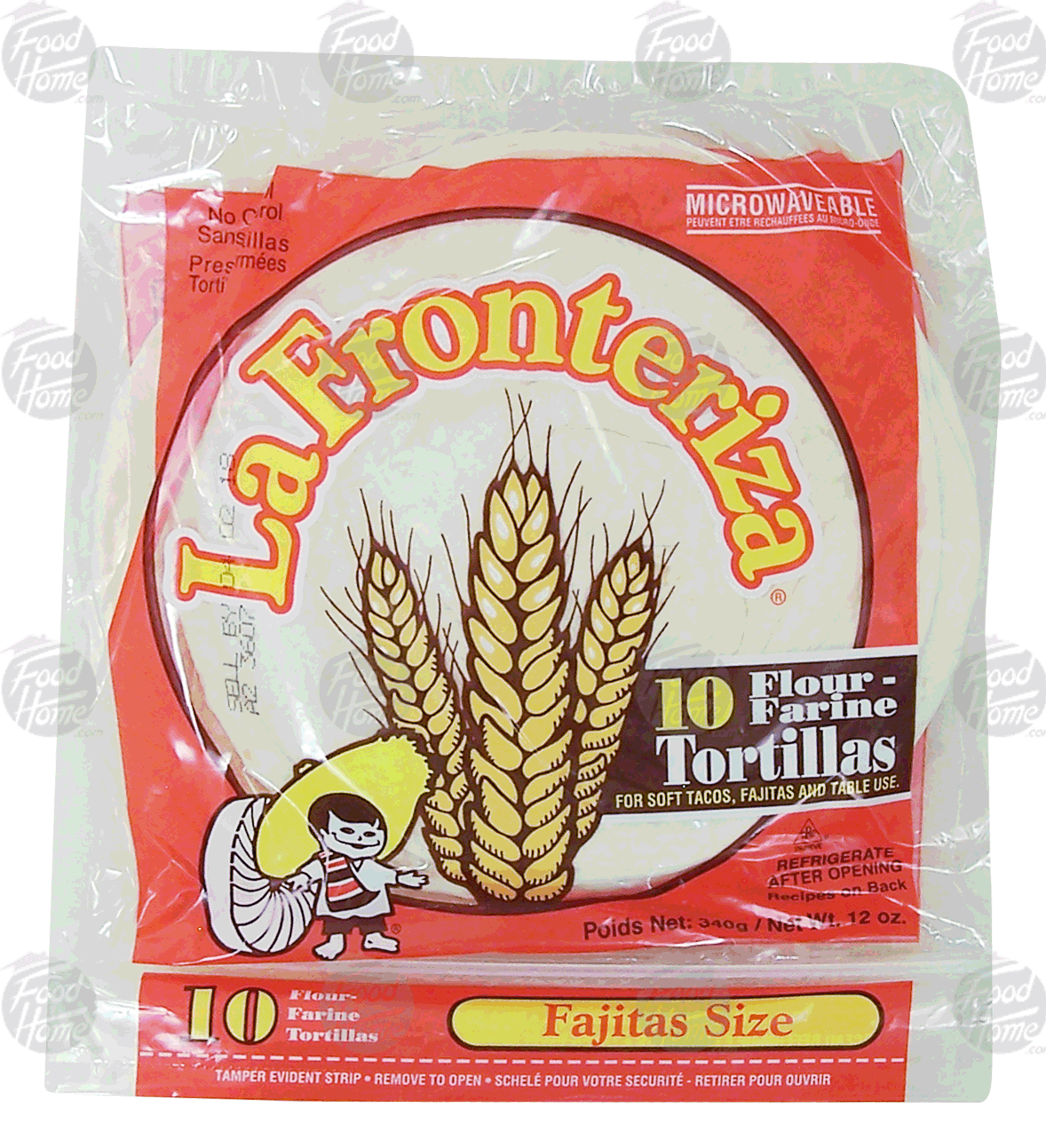 La Fronteriza  flour tortillas, 10=count Full-Size Picture